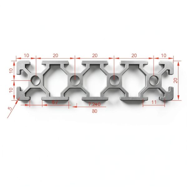 IXGNIJ 2080 Aluminum Profile Linear Motion Guide DIY-1