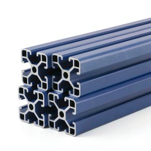 IXGNIJ 4040 Aluminum Extrusion Profile 4PCS Blue 3D Printer-0