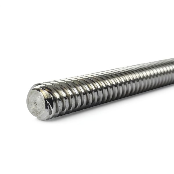 QWORK T8 Lead Screw 8mm 600mm Stainless Steel Brass Nut-4