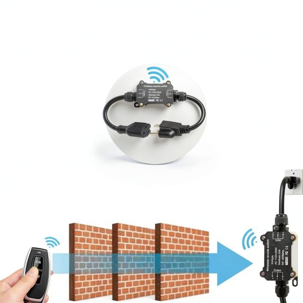 URANT Waterproof Remote Control Switch ON OFF ON 20A-7