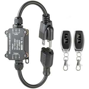 URANT Waterproof Remote Control Switch ON OFF ON 20A-0