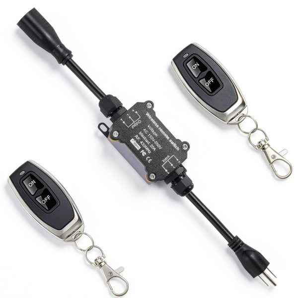 URANT Waterproof Remote Control Switch ON OFF ON 20A-6