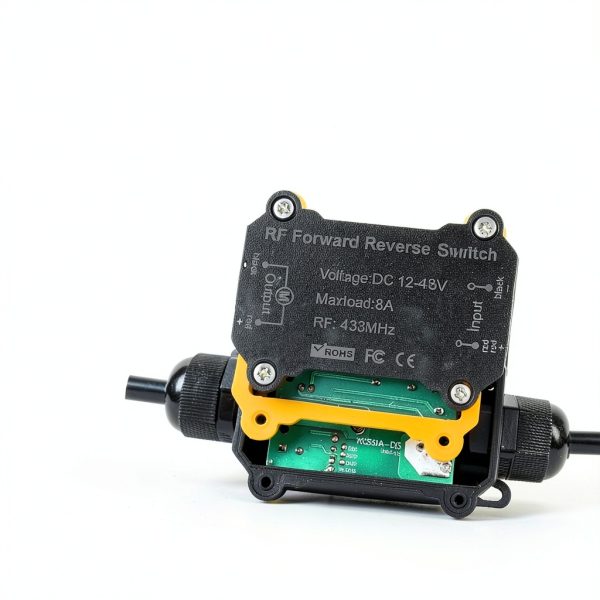 Meskliu 12V Remote Control Switch DC Motor Forward Reverse-2