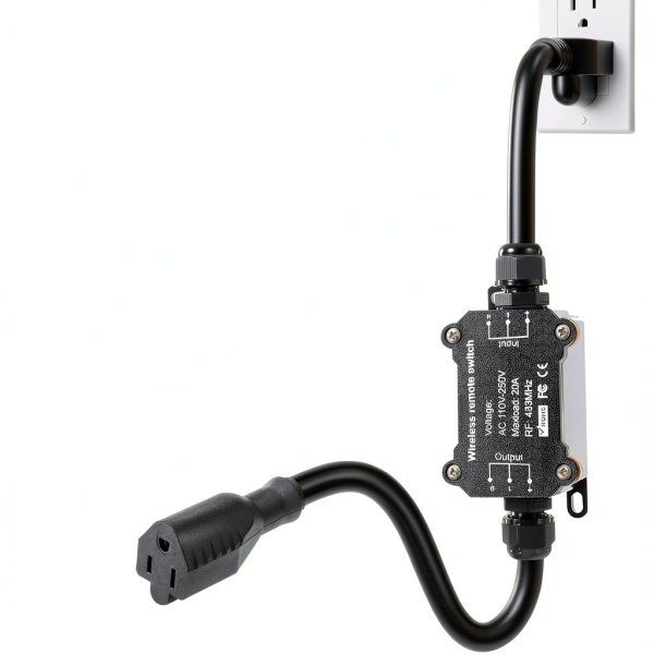 URANT Waterproof Remote Control Switch ON OFF ON 20A-2