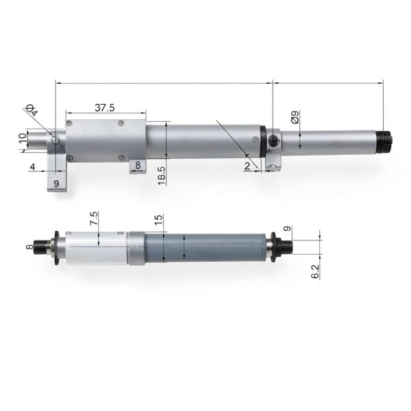 Rtisgunpro Linear Actuator Metal Gear IP54 Industrial Motion-4