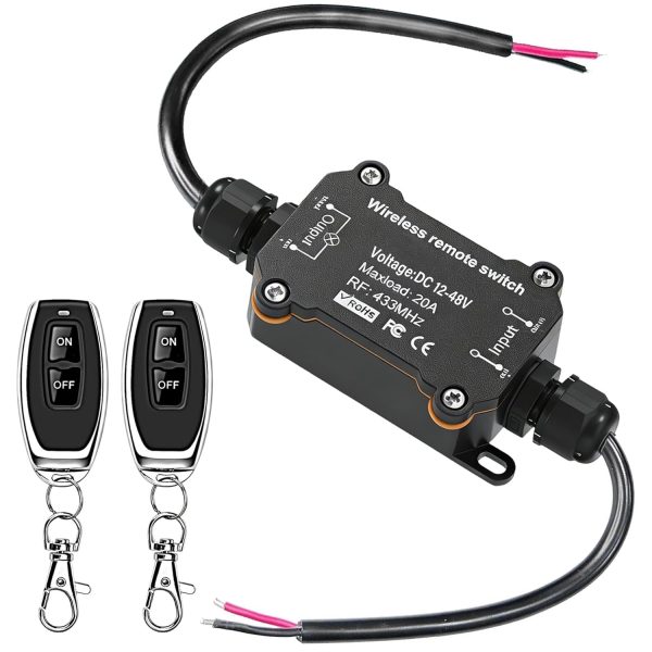URANT Wireless Remote Control Switch DC AC IP67 Waterproof-0