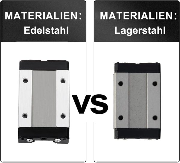 MGN12H Linear Rail Guide Stainless Steel Block Industrial-2