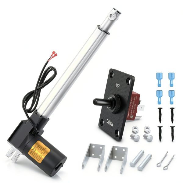 RVMARINEPAT Linear Actuator Heavy Duty 12V IP54 Waterproof-0