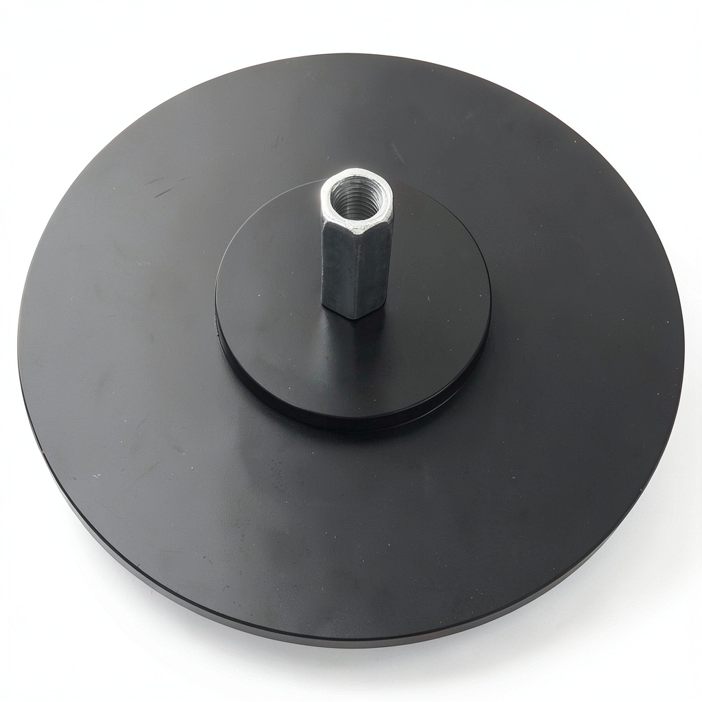 JQDML Suction Cup Adapter showing iron and aluminum construction