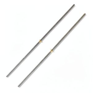 QWORK T8 Lead Screw 8mm 600mm Stainless Steel Brass Nut-0