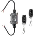 Meskliu 12V Remote Control Switch DC Motor Forward Reverse-0
