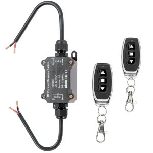 Meskliu 12V Remote Control Switch DC Motor Forward Reverse-0
