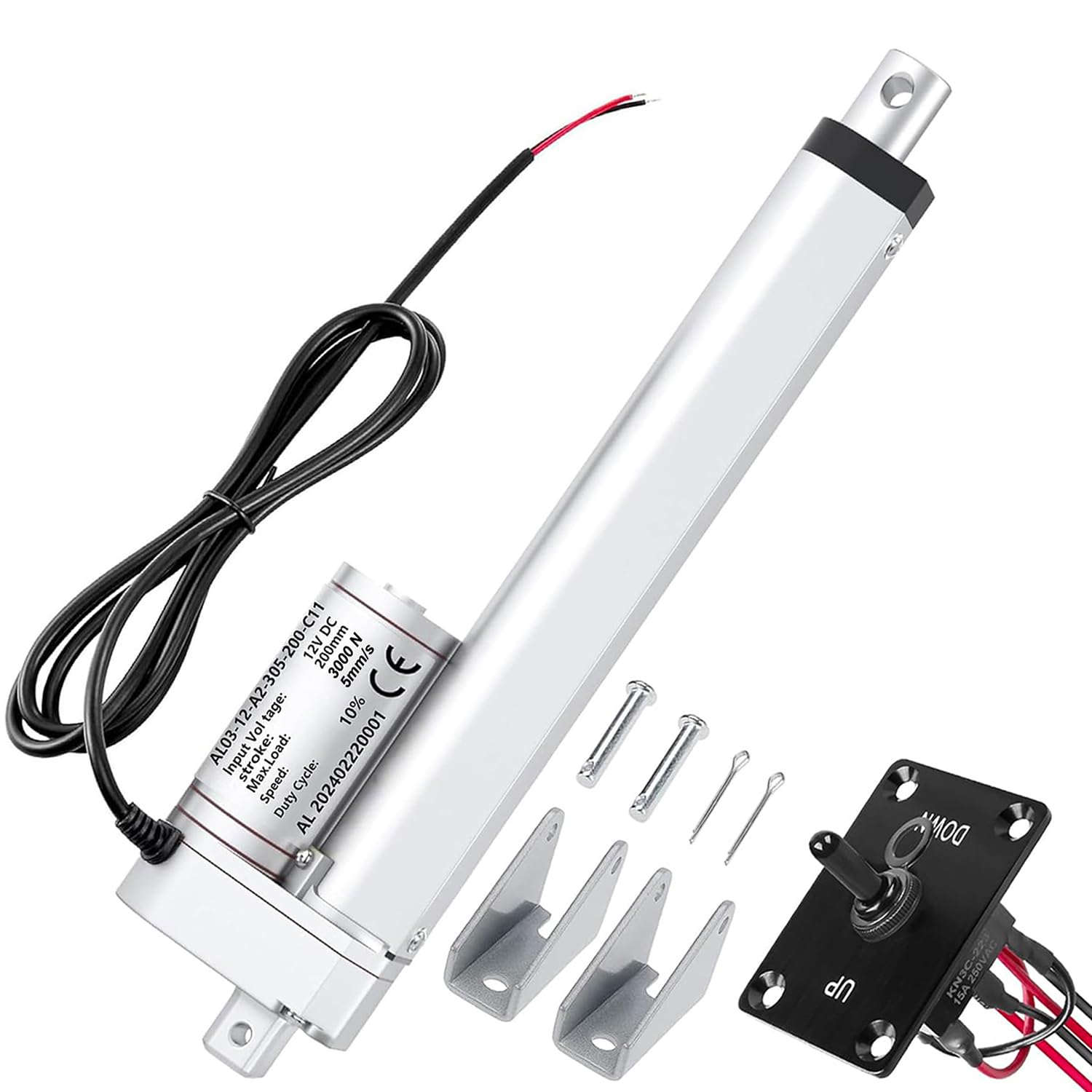 Shenzhen Shiyoulan linear actuator mounted in an industrial setting
