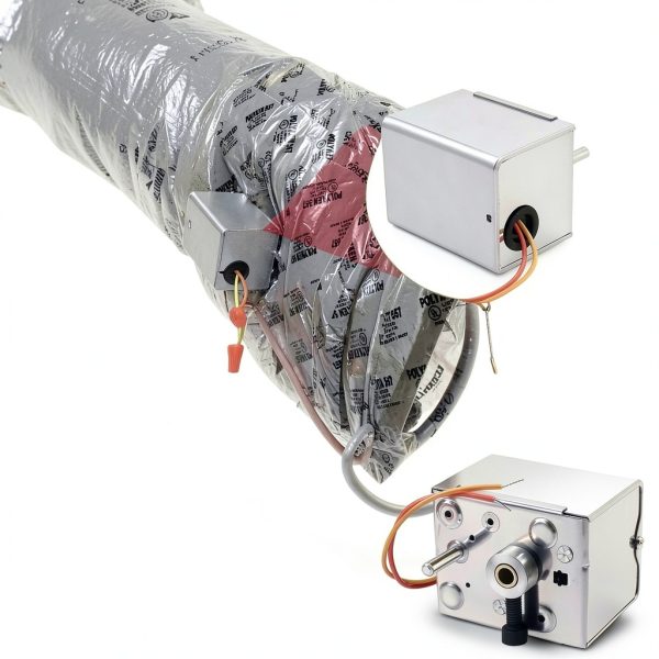 TOVEN-RV Damper Actuator 24Vac Spring Return HVAC Motor-1