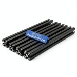 Black 4040 T Slot Aluminum Extrusion-0