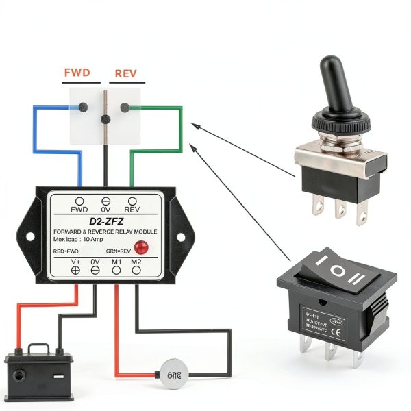 Linear Motion Actuators Relay Module 12V DC Youlante-2