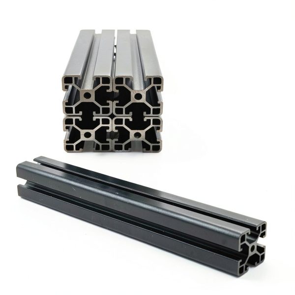 Black 4040 T Slot Aluminum Extrusion-3