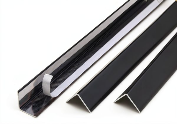 Aluminum L Molding Corner Guard Gaahing Matte Black Trim 2.9ft (3-3