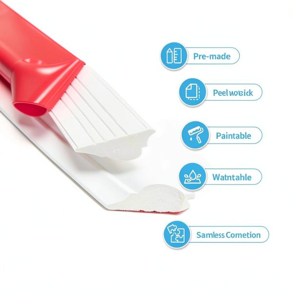 Art3d Peel and Stick Door Molding Trim Kit, Self-Adhesive Wainscoting-4