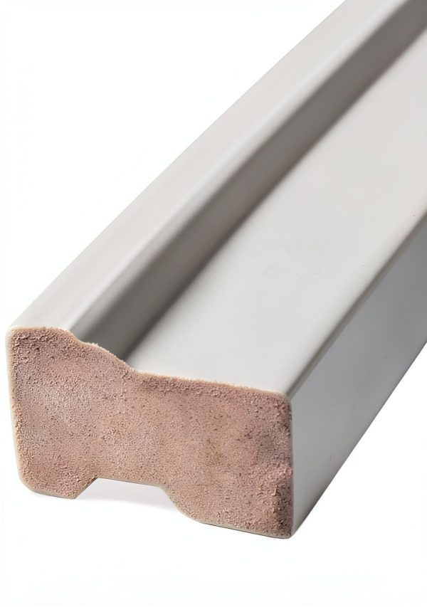 Sixth Avenue Building Mitered White PVC Door Trim Kit 1-1/4" x 2"-2