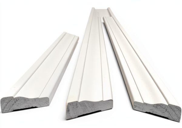 UFP Edge WM356 White Prefinished Jointed Door Casing Set Yard and Home-2