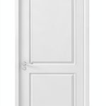 Mitered White PVC Brickmould Door Trim Kit by Maasechs 5‑Piece Outdoor-0
