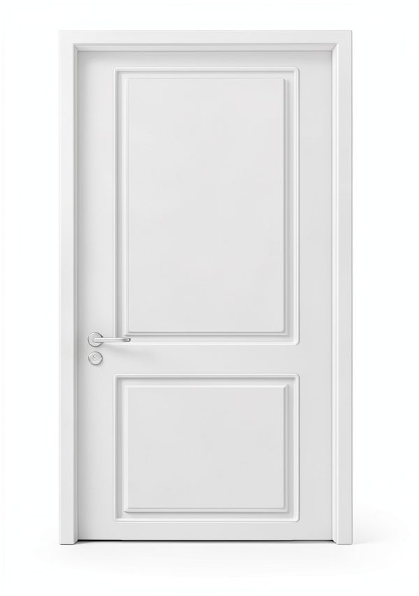 Mitered White PVC Brickmould Door Trim Kit by Maasechs 5‑Piece Outdoor-0