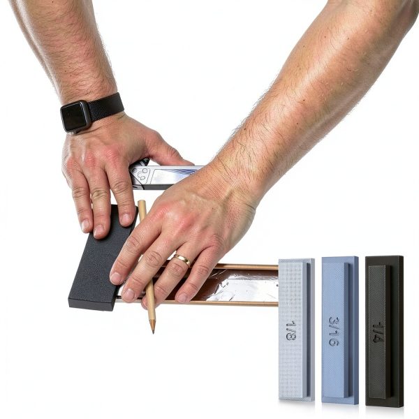Chunful Trim Reveal Tool 1/8", 3/16", 1/4" Carpentry Tools for Marking Gauge Door Carpentry & Woodworking Accessories for Accurate Jamb Marking-1