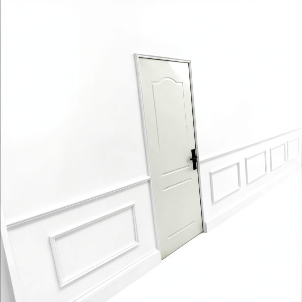 Peel and Stick Door Molding Trim 20FT YUNCHUVA Flexible TPE White-4