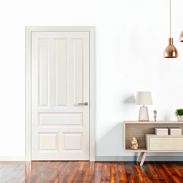 UFP Edge WM356 White Prefinished Jointed Door Casing Set Yard and Home-1