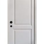 Peel and Stick Door Moulding Trim Kit TRAIN2 ART White 37x82 Inch-0