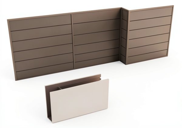 Crownwall J-Trim Piece 8 ft Graphite Door Molding Trim-2