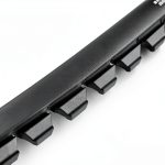 Sommerfeld's Black Vinyl Glass Retainer Molding For Securing Glass in your Cabinet Doors and other applications-0