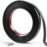 Black Mirror Border Peel and Stick Trim by YBEATY TPE Corner Protector-0